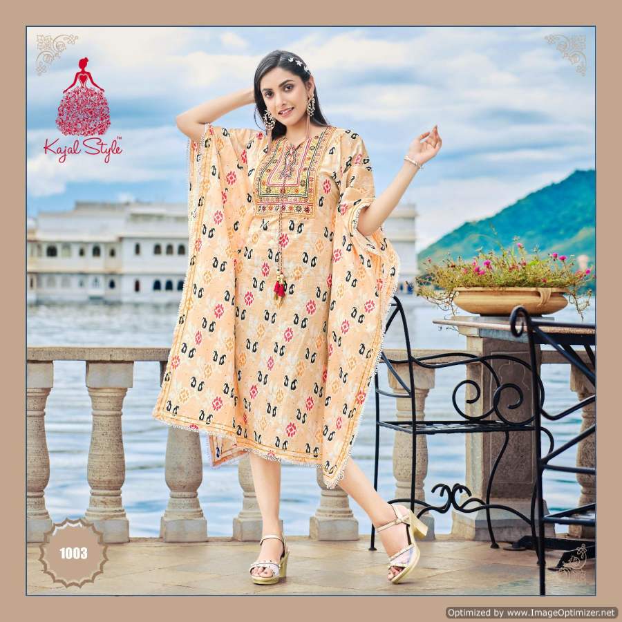 Cocktail 1 Islamic Fancy Casual Wear Kaftan Kurti Collection